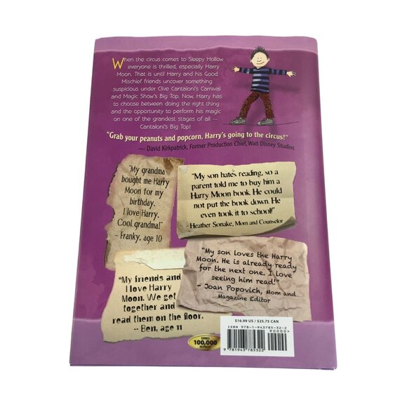 THE AMAZING ADVENTURES OF HARRY MOON OPERATION BIG TOP BY MARK ANDREW POE HARDCO - Picture 2 of 7